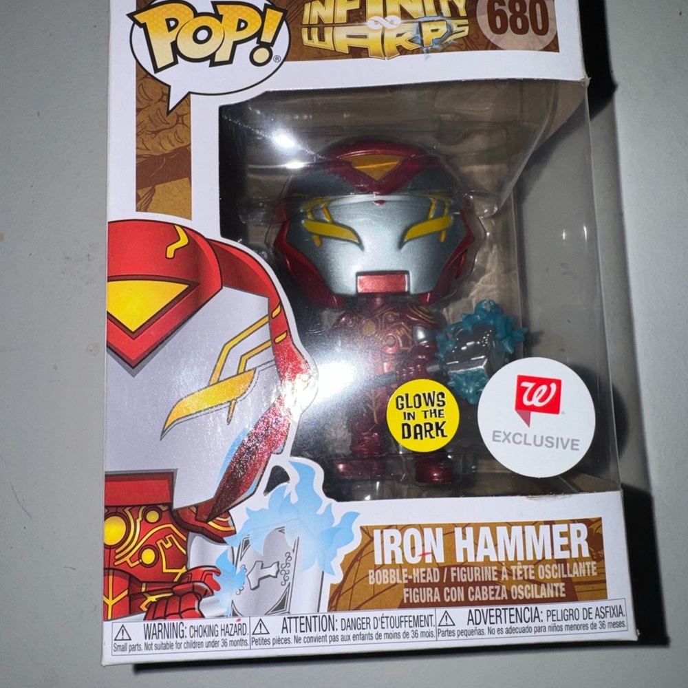 Walgreens Exclusive Marvel Iron Hammer Funko Pop #680